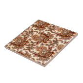 Een Paisley Pattern 2 Tegeltje (Zijkant)