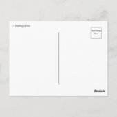 Een pak van eenden briefkaart (Achterkant)