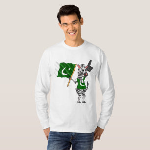 Een Pakistaanse zebra T-shirt