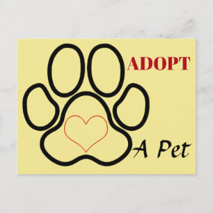 Een pakket aannemen briefkaart