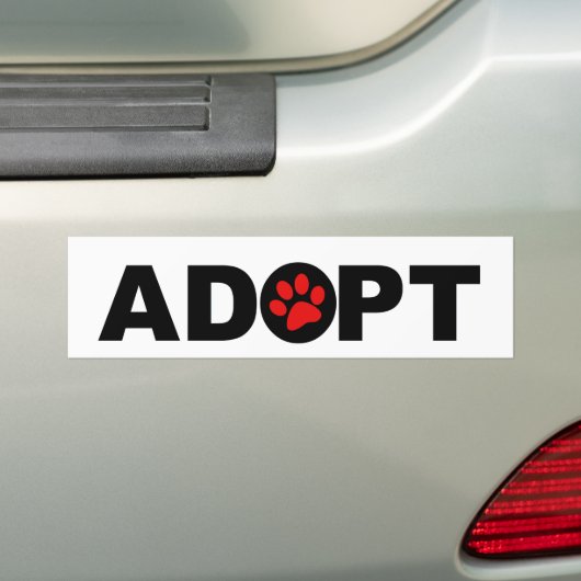 Een pakket aannemen bumpersticker (Op auto)