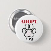 Een pakket aannemen ronde button 5,7 cm (Voorkant /achterkant)