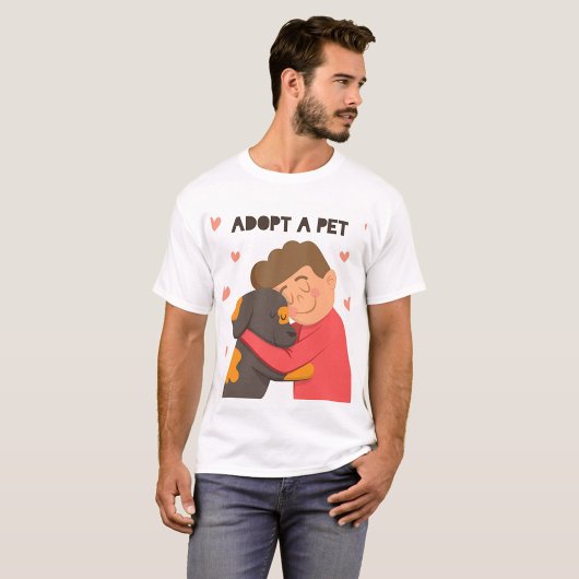 Een pakket aannemen t-shirt