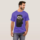 Een panda rapper meisje t-shirt (Voorkant volledig)