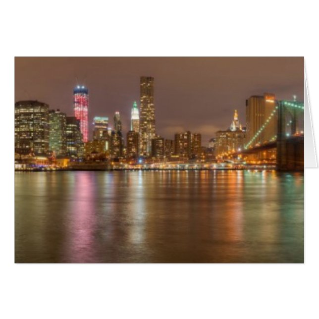 Een panorama van de skyline van New York City (Voorkant Horizontaal)