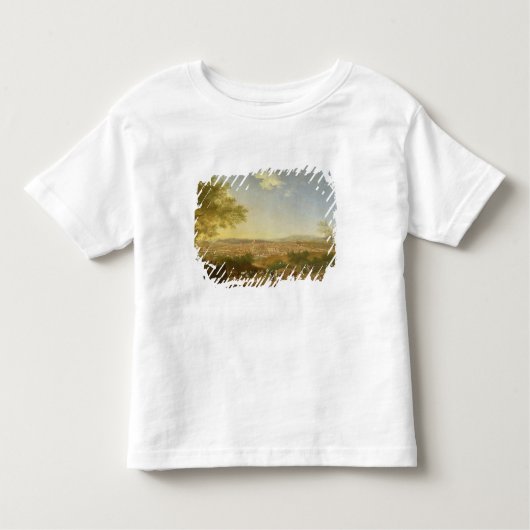 Een Panoramisch Uitzicht van Florence uit Bellosgu Kinder Shirts (Voorkant)