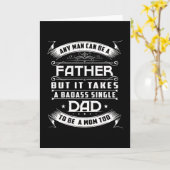 Eén pap Citaat voor Mannen Proud Vader Kaart (Gele Bloem)