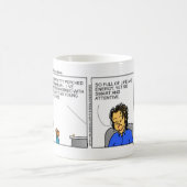 Eén Pap Diaries - Er is een spin daarboven Koffiemok (Center)