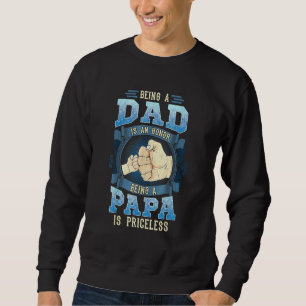 Een papa zijn is een eer, een opa zijn is onbetaal trui