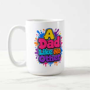 Een papa zoals geen ander kleurrijke Graffiti Vade Koffiemok
