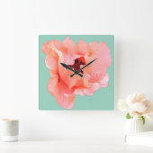 Eén papaver vierkante klok (Huis)