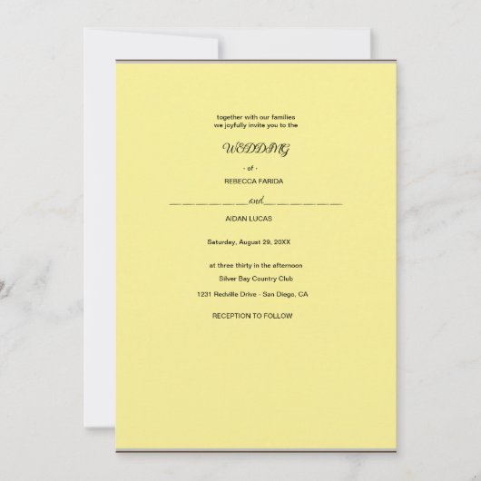 Een papieren bloemenkrans op een witte achtergrond kaart (Voorkant)