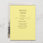 Een papieren bloemenkrans op een witte achtergrond kaart (Voorkant / Achterkant)