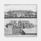 Een papierfabriek magneet (Voorkant)