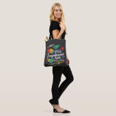 Een paraprofessional hoort wat een kind is tote bag (Op model)