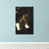 Een pararescueman van de Amerikaanse luchtmacht be Canvas Afdruk (Insitu (Houten vloer))