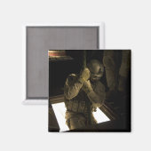 Een pararescueman van de Amerikaanse luchtmacht be Magneet (Voorkant / Achterkant)