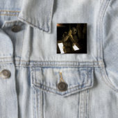 Een pararescueman van de Amerikaanse luchtmacht be Vierkante Button 5,1 Cm (In situ)