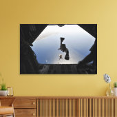 Een pararescueman van de Amerikaanse luchtmacht sp Canvas Afdruk (Insitu (Woonkamer))