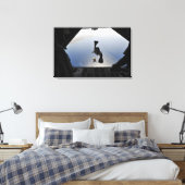 Een pararescueman van de Amerikaanse luchtmacht sp Canvas Afdruk (Insitu (Slaapkamer))