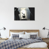 Een pararescueman van de luchtmacht canvas afdruk (Insitu (Slaapkamer))