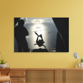 Een pararescueman van de luchtmacht canvas afdruk (Insitu (Woonkamer))