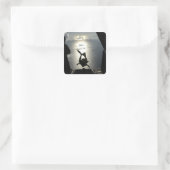 Een pararescueman van de luchtmacht vierkante sticker (Tas)