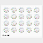 Een Parel Is Op Weg Baby Stickers (Vel)