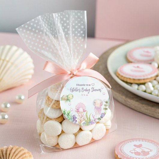 Een parel komt onderweg Baby Stickers