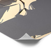 Een Parijse tafel in de zon Print (Hoek)