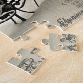 Een Parisiaanse fiets Legpuzzel (Zijkant)