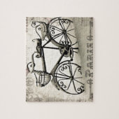 Een Parisiaanse fiets Legpuzzel (Verticaal)