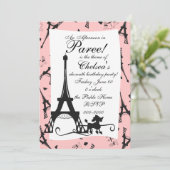 Een Parisiaanse Partij Kaart (Staand voorkant)