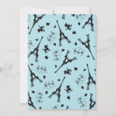 Een Parisiaanse Partij Kaart (Achterkant)