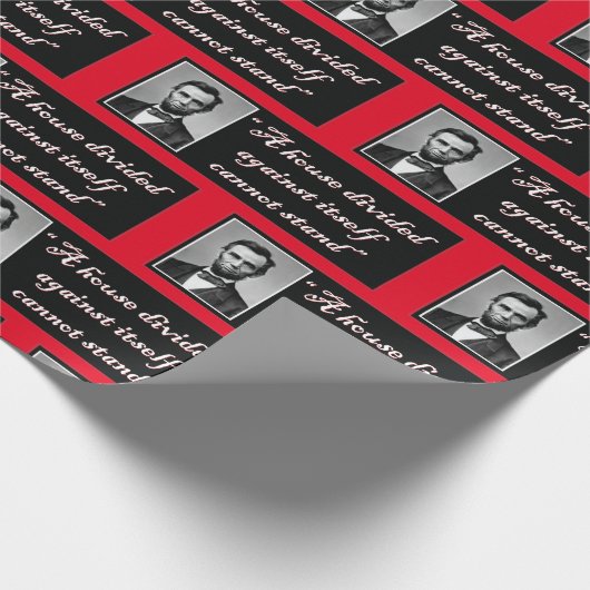 Een parlement dat tegen zichzelf is verdeeld, kan  cadeaupapier (Hoek)