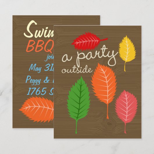 een partij buiten kaart (Voorkant / Achterkant)