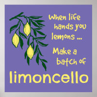 Een partij Limoncello Lemon Liqueur