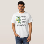 Een partij Limoncello Lemon Liqueur T-shirt (Voorkant volledig)