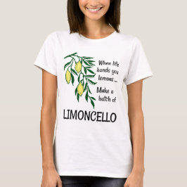 Een partij Limoncello Lemon Liqueur T-shirt