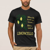 Een partij Limoncello Lemon Liqueur T-shirt (Voorkant)