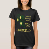 Een partij Limoncello Lemon Liqueur T-shirt (Voorkant)