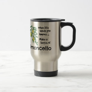 Een partij Limoncello maken Reisbeker