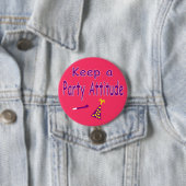 Een partijpositie behouden ronde button 7,6 cm (In situ)