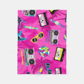 Een partijretro van 80's fleece deken (Voorkant)