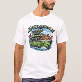 Een Party-zan In Control" Humor T-shirt