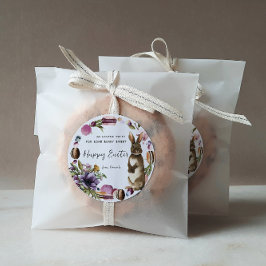 Een Pasen cadeautje Somebunny Zoete Favor Tags Ronde Sticker