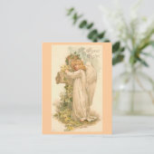 Een  Pasen voor Pasen Feestdagenkaart (Staand voorkant)