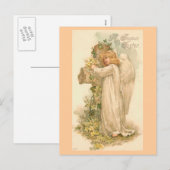 Een  Pasen voor Pasen Feestdagenkaart (Voorkant / Achterkant)