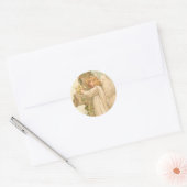 Een Pasen voor Pasen Ronde Sticker (Envelop)
