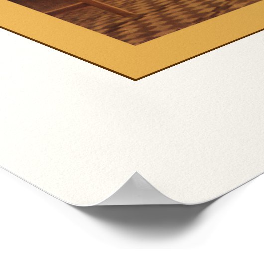 Een passerend Storm ~ James Tissot ~ Fine Art Poster (Hoek)